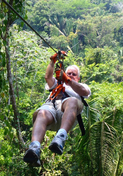 Canopy Tour with zip line and hot springs